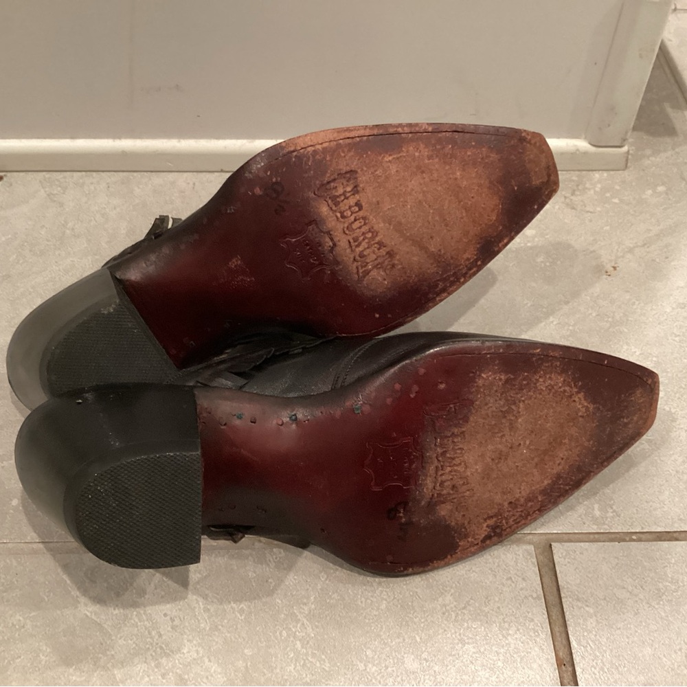 Caborca Leather Clogs - Picture 4 of 8